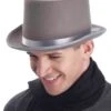 Forum Novelties Grey Top Hat Accessory