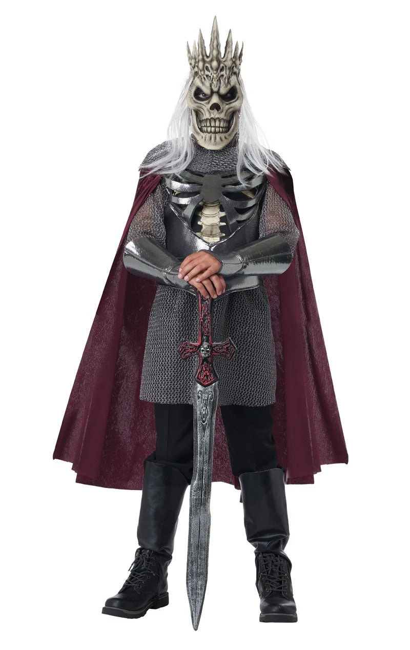 GENERIC Kids Fearsome Skeleton King Costume 1 GENERIC Kids Fearsome Skeleton King Costume