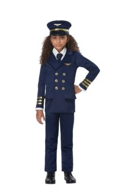 GENERIC Kids Unisex Airplane Pilot Costume -Halloween Costume Shop kids unisex airplane pilot costume 692920