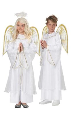 GENERIC Kids Unisex Holiday Angel Costume