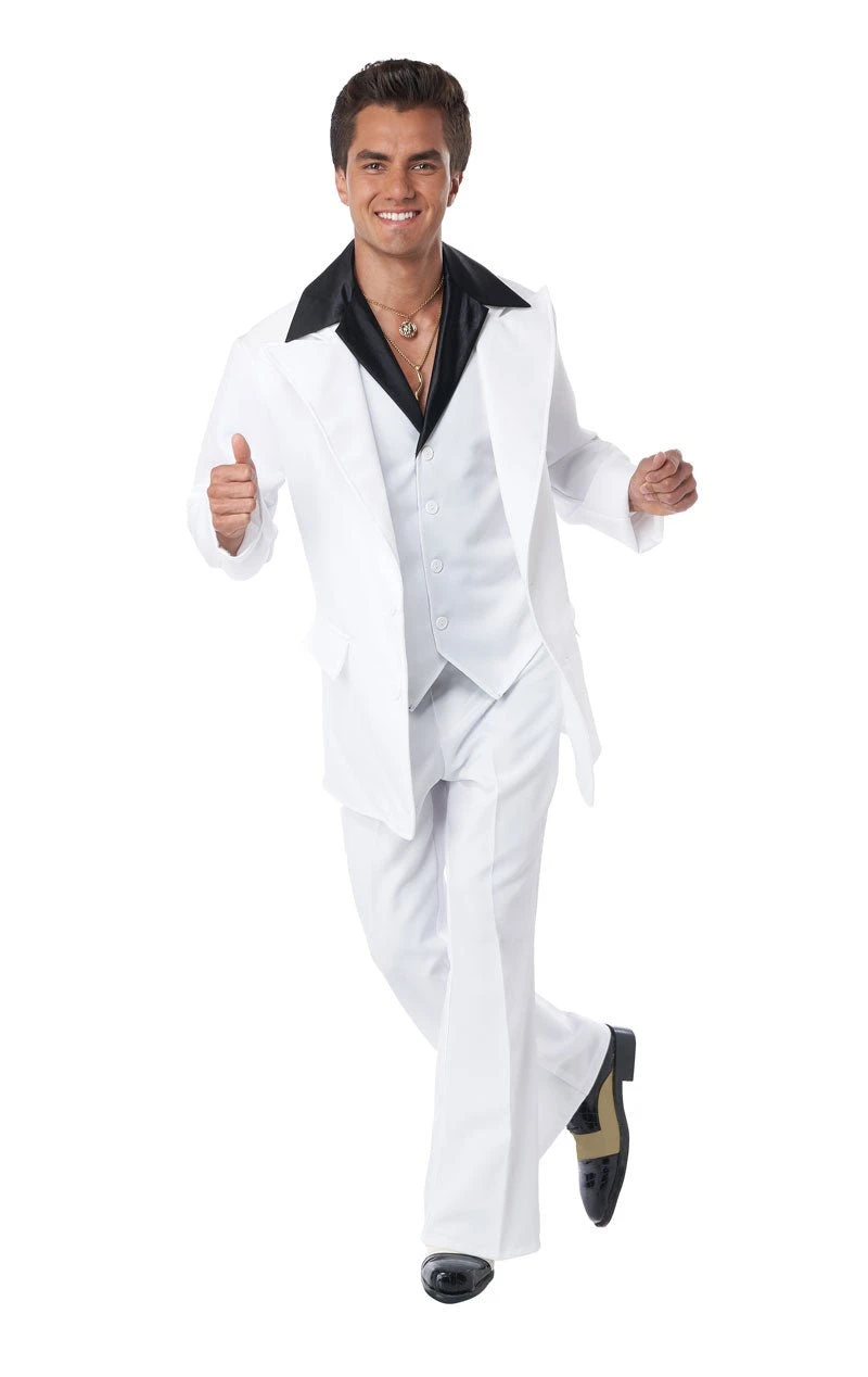 GENERIC Mens 70s Era Disco Suit Costume 1 GENERIC Mens 70s Era Disco Suit Costume