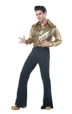 GENERIC Mens Disco King Costume