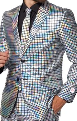 GENERIC Mens Discoballler Opposuit 9 GENERIC Mens Discoballler Opposuit -Halloween Costume Shop mens discoballer suit opposuits 489378