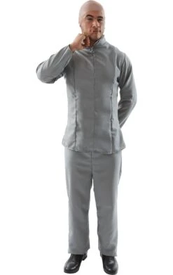 Mens Dr Evil Movie Costume