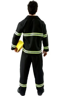 Mens Hunky Fire Fighter Costume -Halloween Costume Shop mens hunky fire fighter costume 326167
