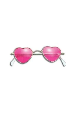 Pink Heart Glasses