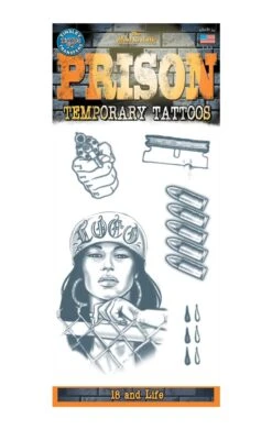 Prison Tattoo Set Accessory