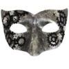 GENERIC Silver Masquerade Facepiece