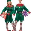 Unisex Christmas Elf Costume