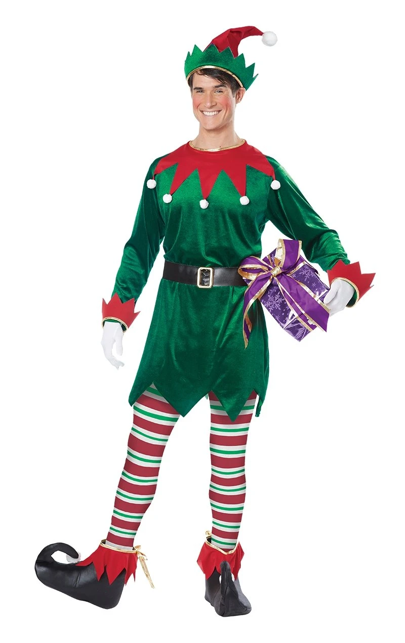 Unisex Christmas Elf Costume 2 Unisex Christmas Elf Costume - Image 2