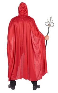GENERIC Unisex Red Hooded Cape -Halloween Costume Shop unisex red hooded cape 950076