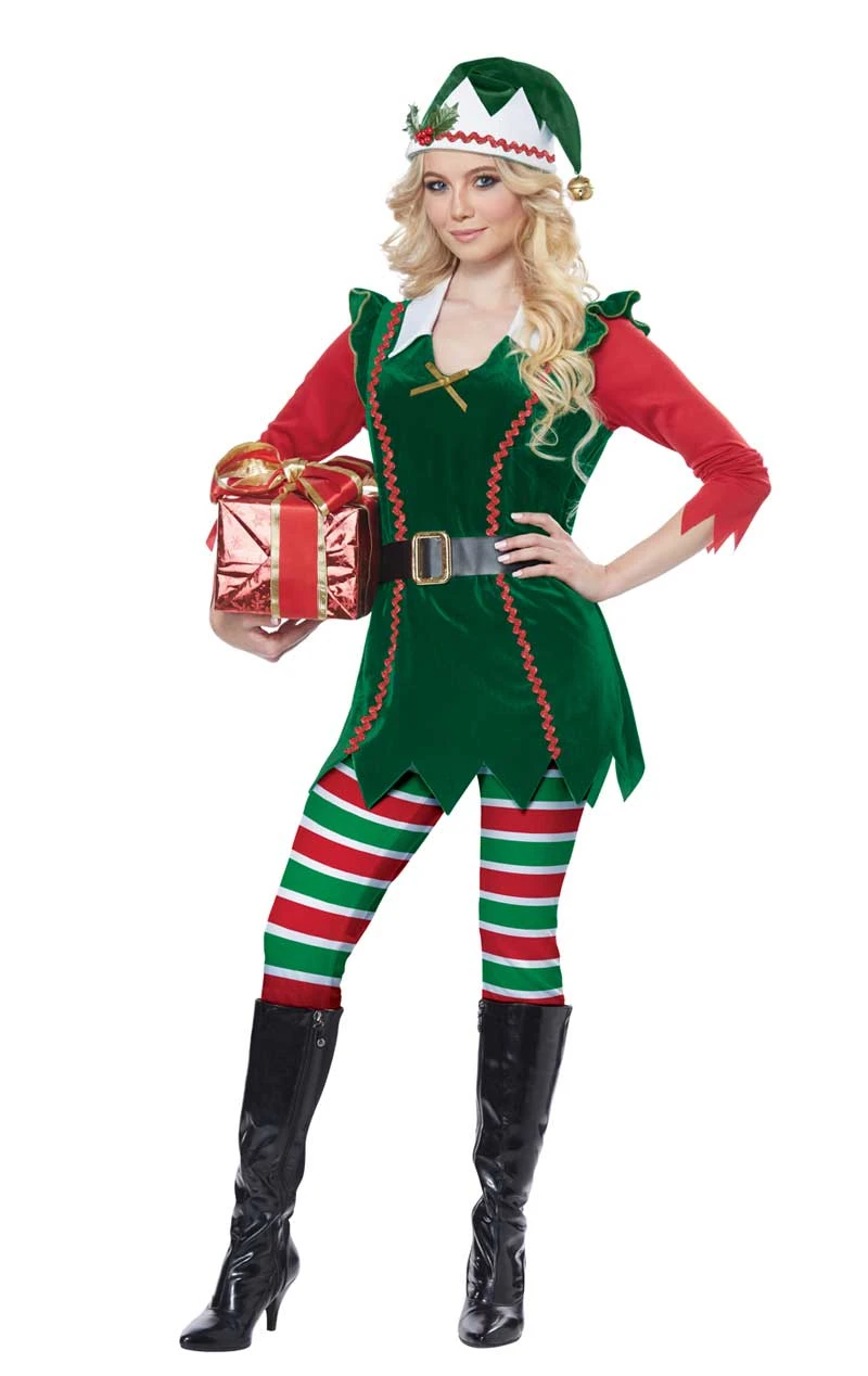 GENERIC Womens Festive Elf Costume 1 GENERIC Womens Festive Elf Costume