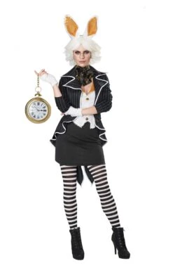 GENERIC Womens The White Rabbit Costume